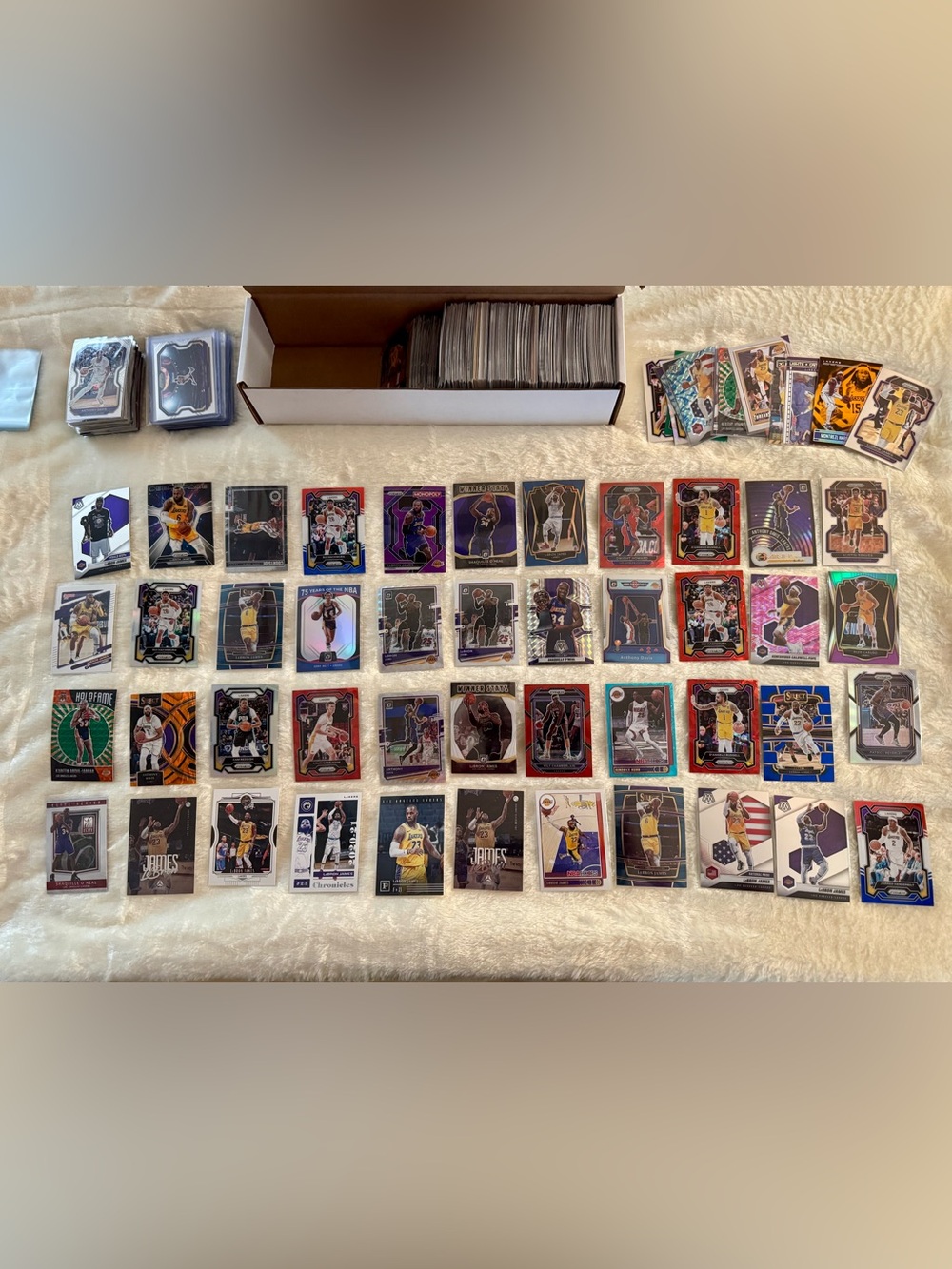 Los Angeles Lakers NBA Basketball Card Collection